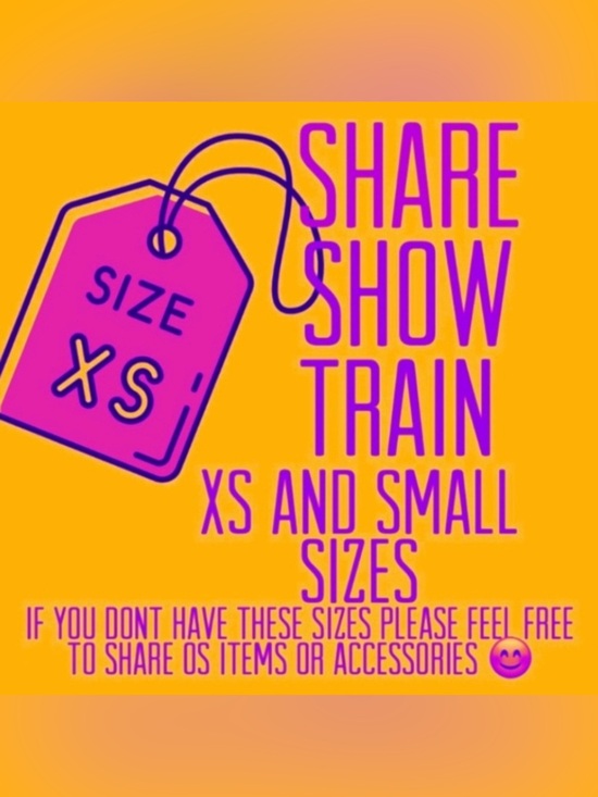 Other - XS/S Share Train Saturday, August 15